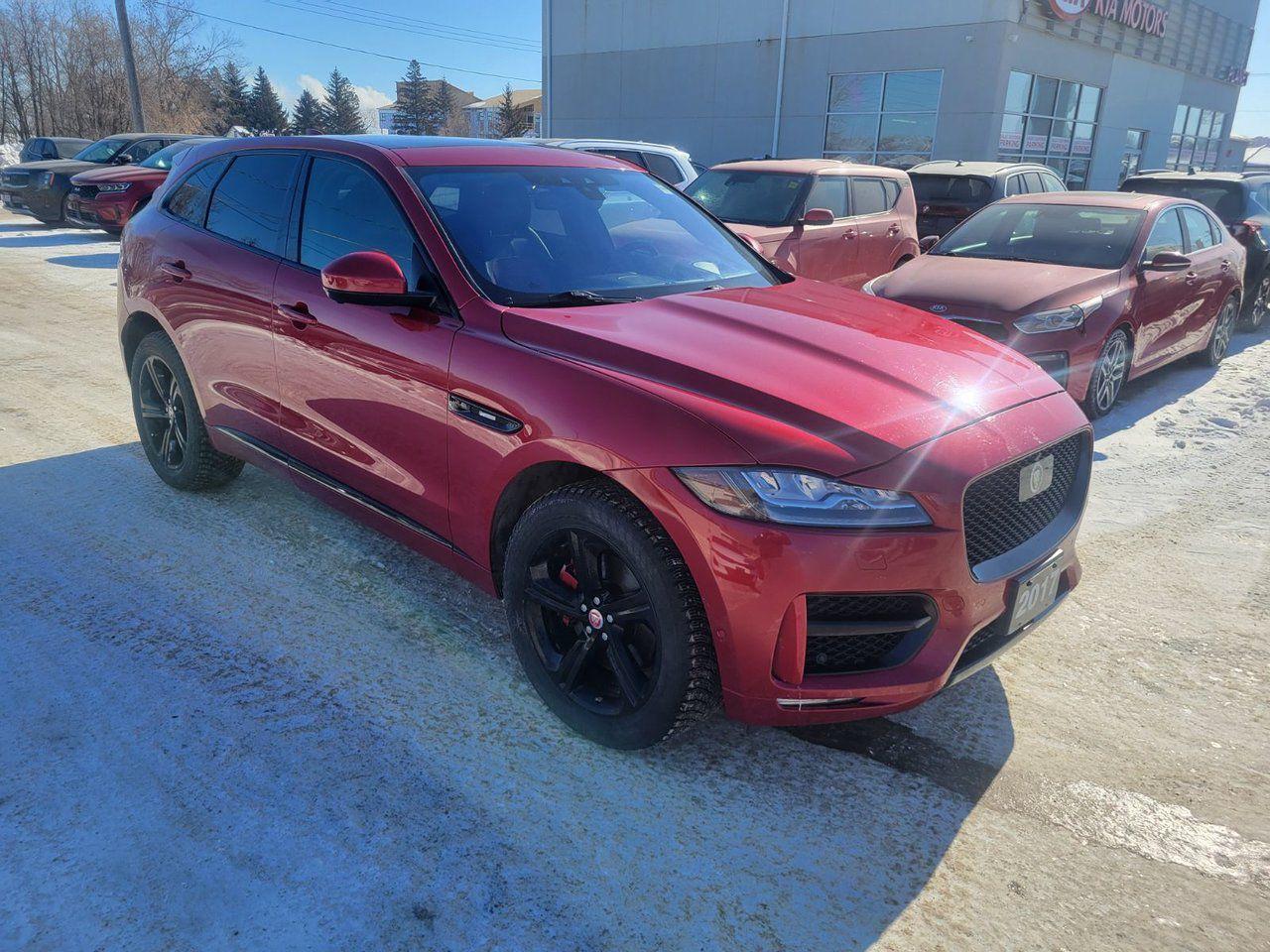 Used 2017 Jaguar F-PACE 35t R-Sport for sale in Brandon, MB