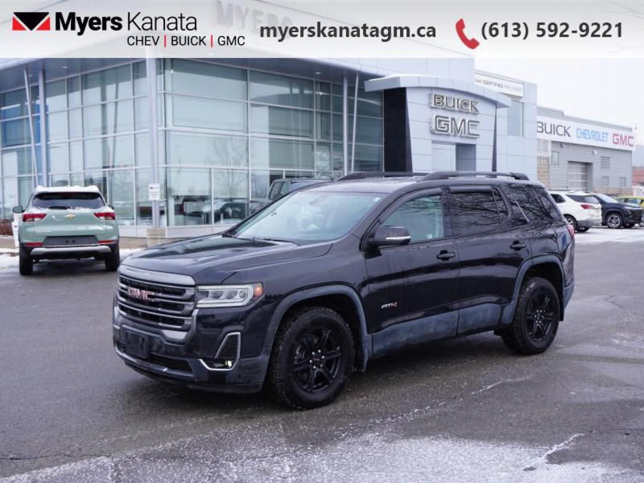 Used 2021 GMC Acadia AT4  - Navigation -  Power Liftgate for sale in Kanata, ON