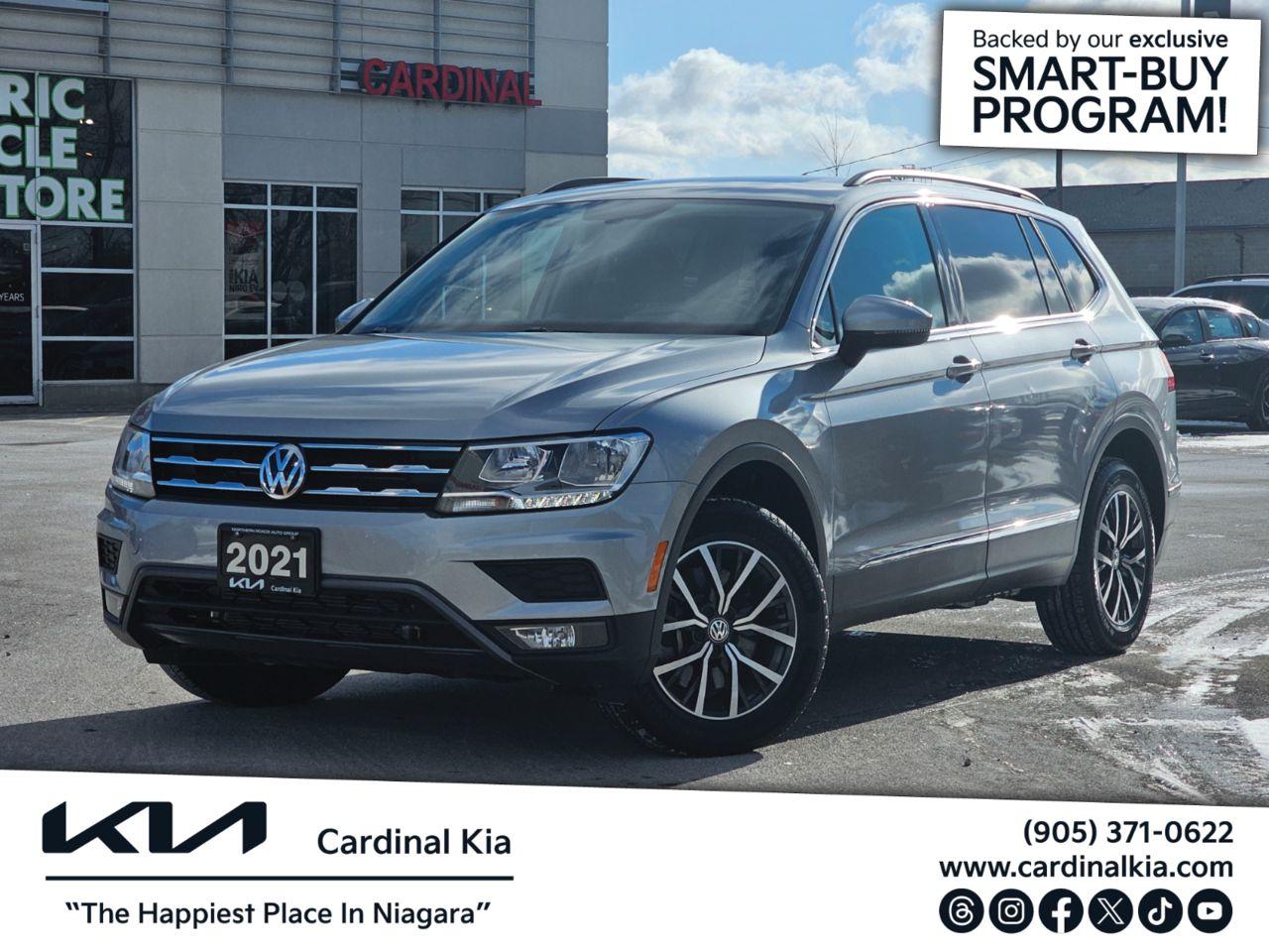 Used 2021 Volkswagen Tiguan COMFORTLINE for sale in Niagara Falls, ON