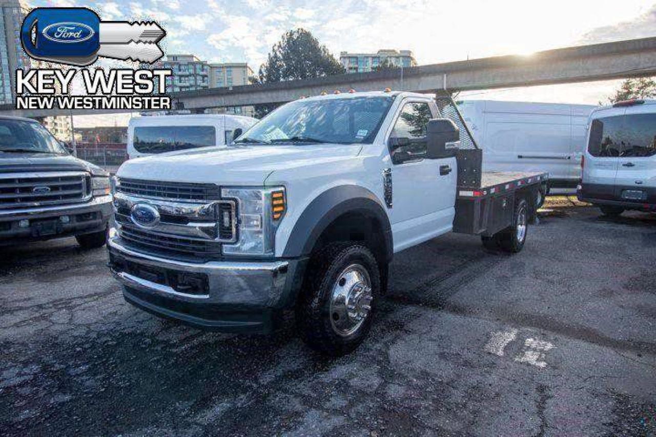 Used 2019 Ford F-550 Super Duty DRW XLT 4x4 Chassis Cab 169wb Flat Deck for sale in New Westminster, BC