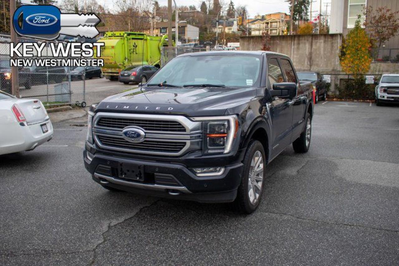 Used 2022 Ford F-150 Limited Hybrid 4x4 Crew Cab 145wb Sunroof Leather Co-Pilot360 Active 2.0 for sale in New Westminster, BC