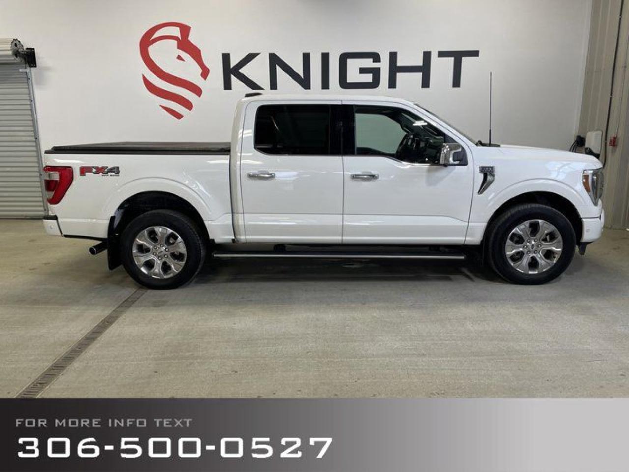 Used 2020 Ford F-150 Platinum with Tech Pkg - Ford Tonneau Cover for sale in Moose Jaw, SK