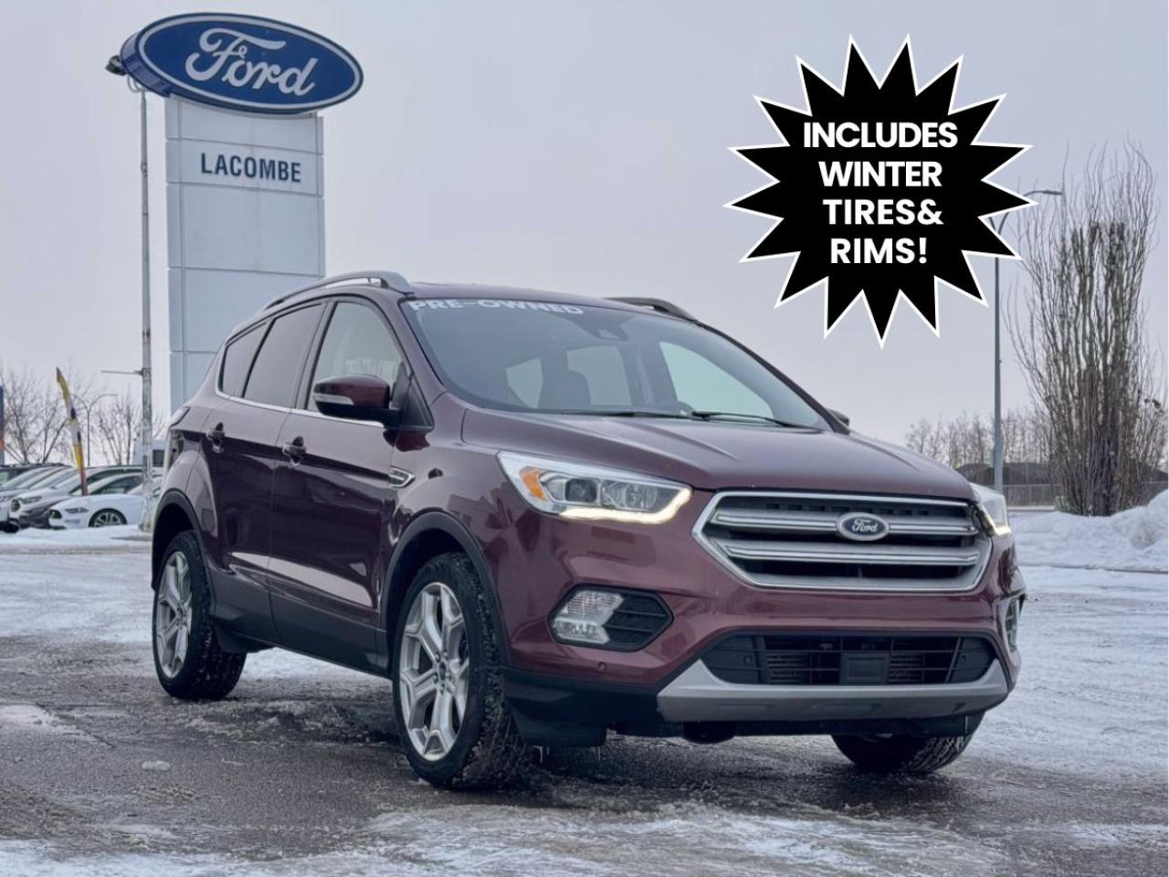 Used 2018 Ford Escape Titanium for sale in Lacombe, AB