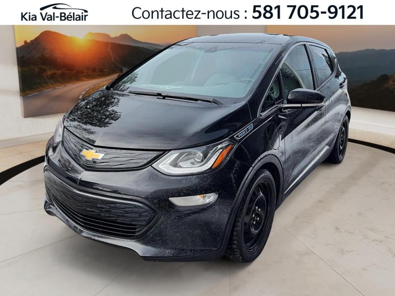 Used 2021 Chevrolet Bolt EV EV * LT * ANGLES MORTS* BOUTON POUSSOIR* CARPLAY* for sale in Québec, QC