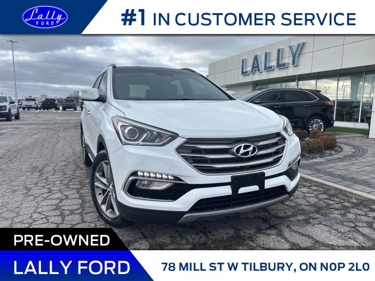 Used 2017 Hyundai Santa Fe Sport Limited, Moonroof, Nav, Leather!! for sale in Tilbury, ON