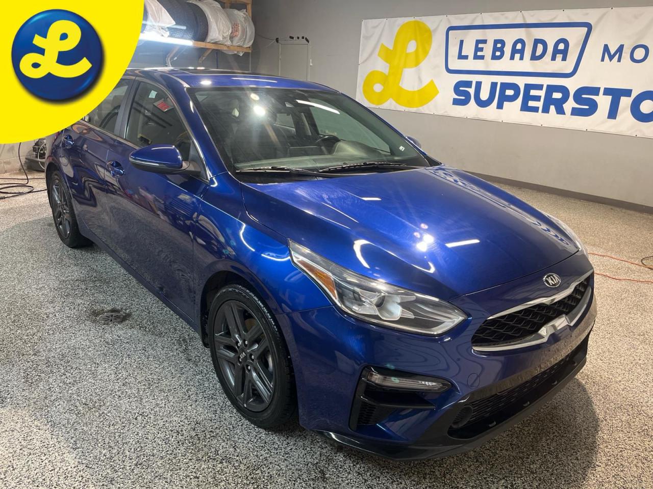 Used 2021 Kia Forte EX+ 2.0L * Power Sunroof * Backup Camera * Android Auto * Blindspot Assist * Lane Keeping Assist * Traction/Stability Control * Heated Seats/Steering for sale in Cambridge, ON