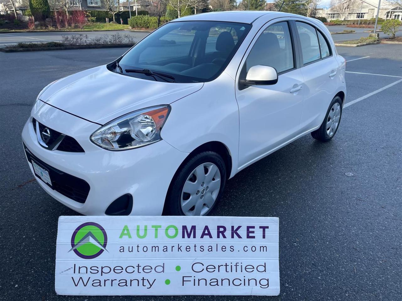 Used 2017 Nissan Micra PRISTINE, SV, AUTO, FINANCING, WARRANTY, INSP W/BCAA MBSHP! for sale in Surrey, BC