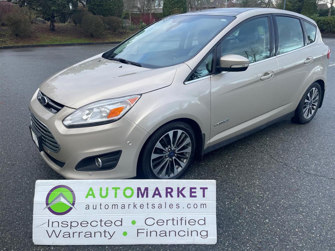 Used 2018 Ford C-MAX TITANIUM, HYBRID, FINANCING, WARRANTY, INSPECTED W/BCAA MBSHP! for sale in Surrey, BC