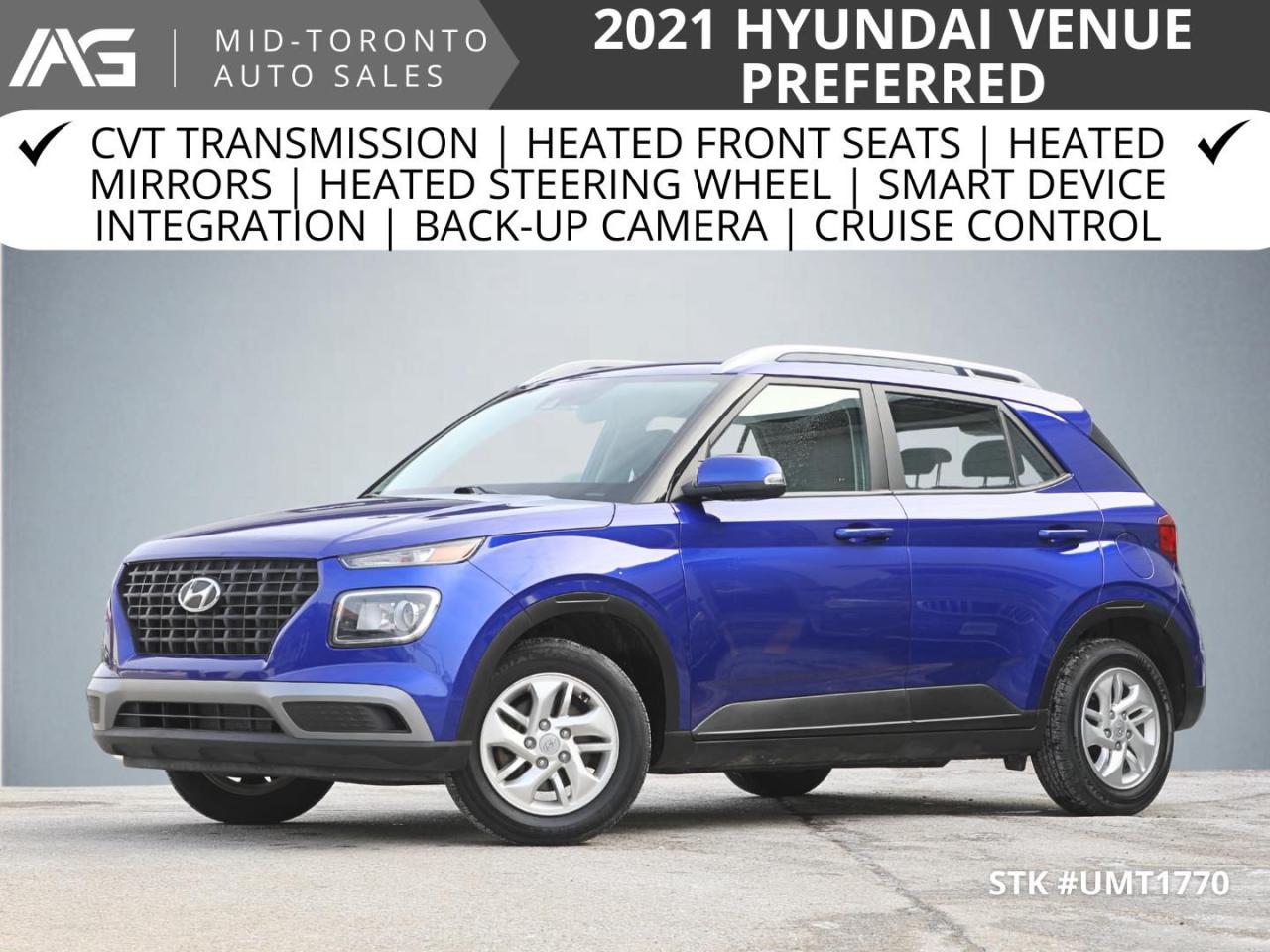 Used 2021 Hyundai Venue PREFERRED for sale in North York, ON