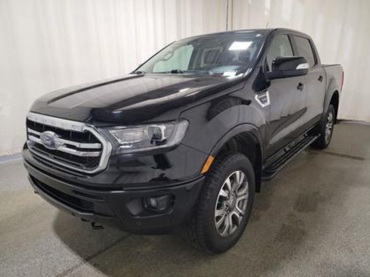 This one owner, low-km 2021 Ford Ranger Lariat 4X4 Supercrew has no accident history and is equipped with Running Boards and a Trailer Tow Package.  Purchased new from us, and locally owned! Why Wait? Dial our number or Message us to check it out today!

Key Features:
B&O Premium Sound System
Adaptive Cruise Control
Auto High Beams
Daytime Running Lights
Fog Lamps
LED Headlamps
LED Taillamps
Universal Garage Door Opener
BLIS with Cross-Traffic
Engine Block Heater
FORDPASS Connect
Lane Keeping System
Pre-Collision Assist with AEB
Rear View Camera
Reverse Sensing System
Running Board
Forward Sensing System
Remote Start System
And More

After this vehicle came in on trade, our fully certified Pre-Owned Ford mechanic performed a mechanical inspection. This vehicle passed the certification with flying colors. After the mechanical inspection and work was finished, we did a complete detail including sterilization and carpet shampoo.

Bennett Dunlop Ford has been located at 770 Broad St, in the heart of Regina for over 40 years! Our 4.6 4.6-star Google review (Well over 1,800 reviews) results from our commitment to providing the fastest, easiest and most fun guest experience possible. Our guests tell us that they love that we don't charge any admin or documentation fees, our sales team will simply offer our best price upfront and we have a no-questions-asked money-back guarantee just in case you change your mind after your purchase.