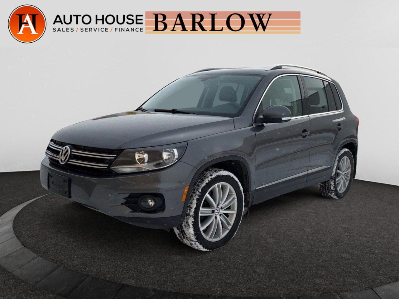 Used 2015 Volkswagen Tiguan BACKUP CAMERA PANORAMIC SUNROOF LEATHER for sale in Calgary, AB