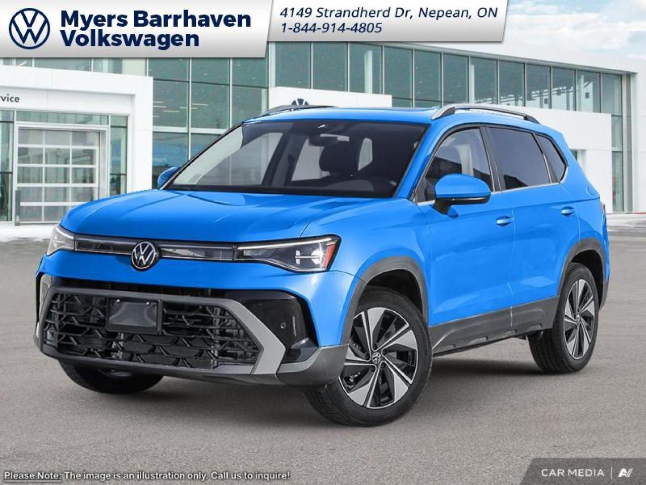 New 2025 Volkswagen Taos Highline  - Leather Seats for sale in Nepean, ON