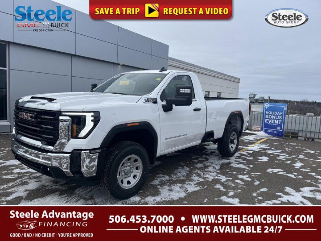 New 2025 GMC Sierra 3500 HD Pro for sale in Fredericton, NB