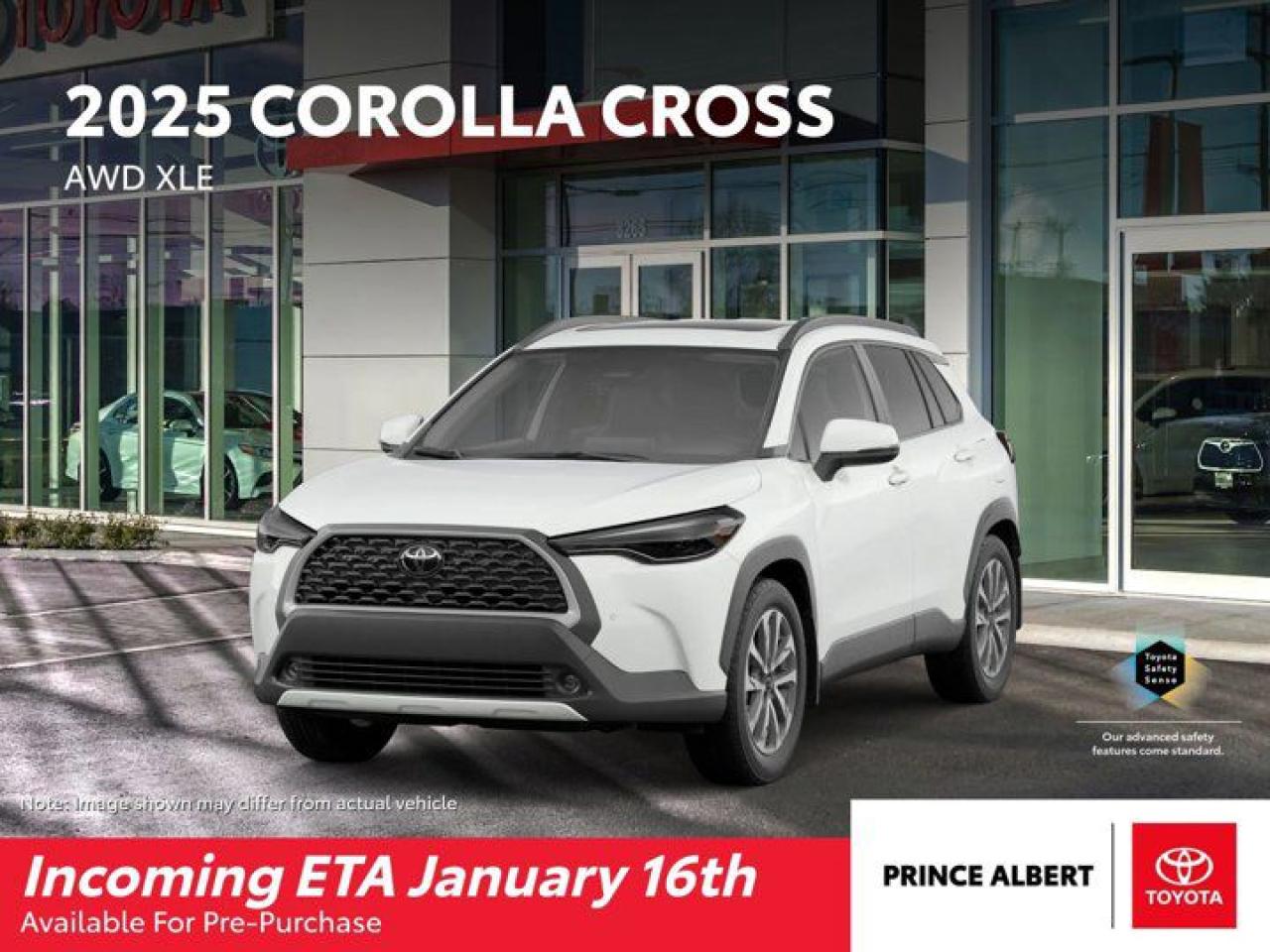 New 2025 Toyota Corolla Cross XLE for sale in Prince Albert, SK