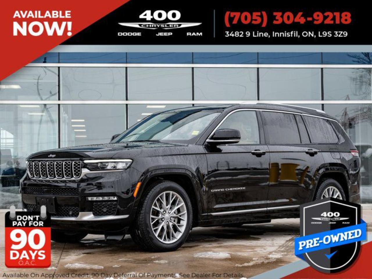 Used 2022 Jeep Grand Cherokee L Summit for sale in Innisfil, ON