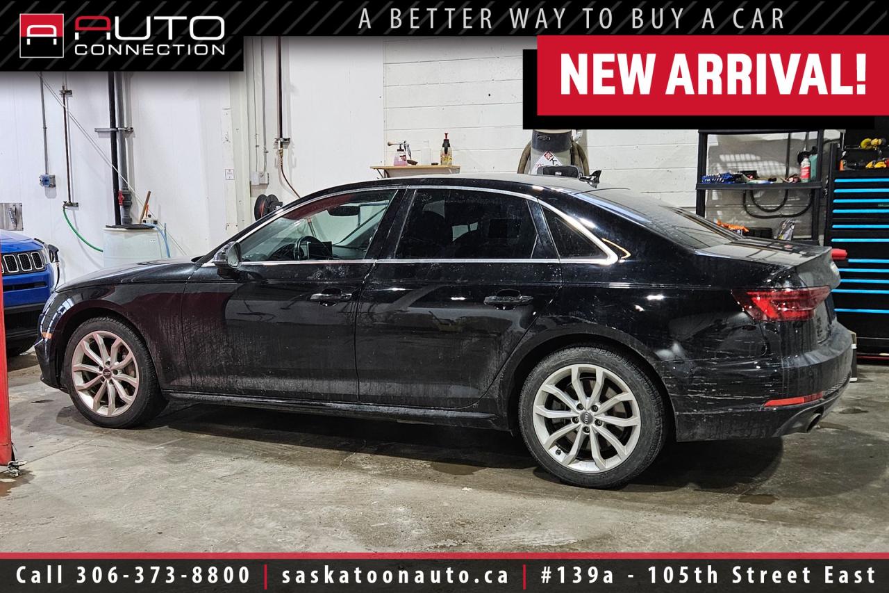 Used 2018 Audi A4 2.0T Progressiv Quattro - ACCIDENT FREE - LOW KMS - DRIVER ASSIST PKG - NAVIGATION for sale in Saskatoon, SK