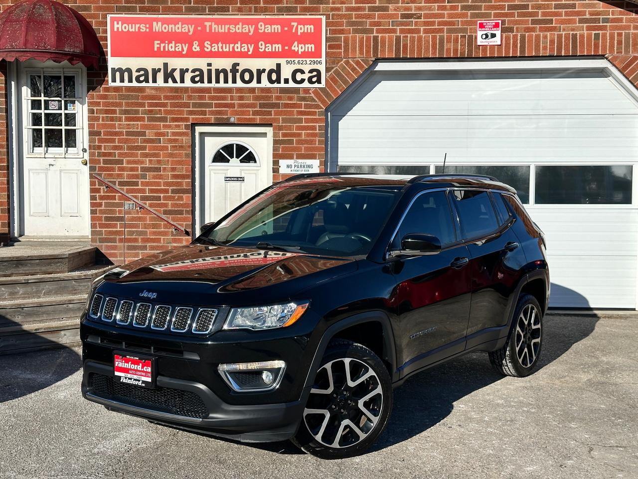 Used 2017 Jeep Compass Limited 4WD HTD LTHR Sunroof Bluetooth XM RearCam for sale in Bowmanville, ON