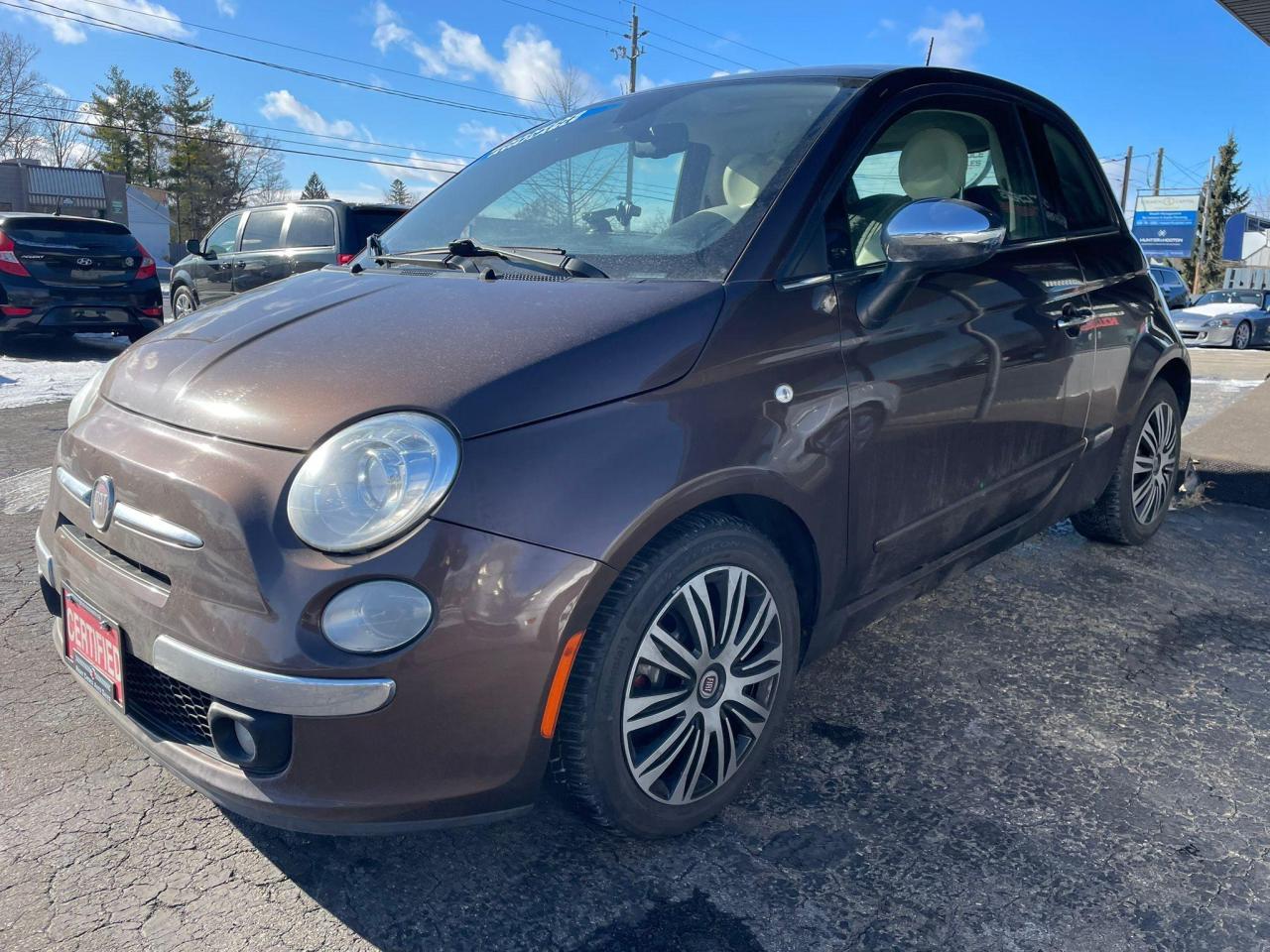 Used 2013 Fiat 500 2dr HB Lounge for sale in Brantford, ON