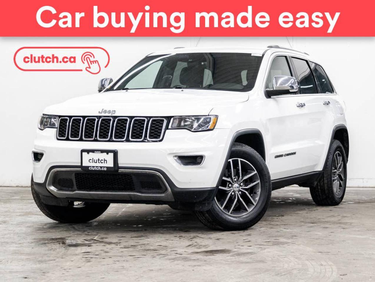 Used 2017 Jeep Grand Cherokee Limited 4x4 w/ Nav, Heated Steering Wheel, Heated Front Seats for sale in Toronto, ON