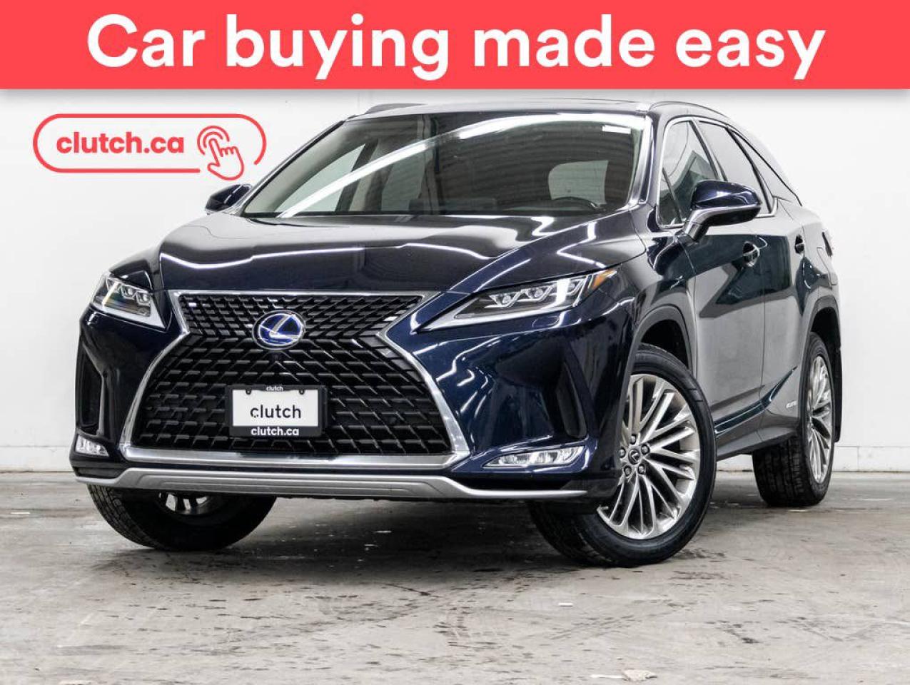 Used 2021 Lexus RX RX450hL Executive AWD w/ Apple CarPlay & Android Auto, Heated Steering Wheel, Heated Front Seats for sale in Toronto, ON