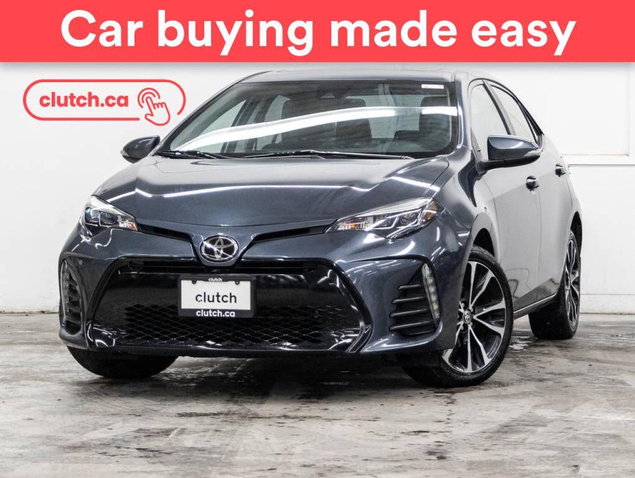 Used 2019 Toyota Corolla SE w/ Upgrade Pkg. w/ Heated Steering Wheel, Heated Front Seats, Rearview Camera for sale in Toronto, ON