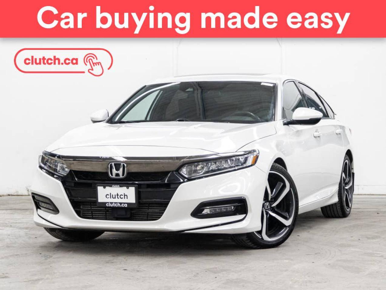 Used 2018 Honda Accord Sport w/ Apple CarPlay & Android Auto, Heated Front Seats, Rearview Camera for sale in Toronto, ON