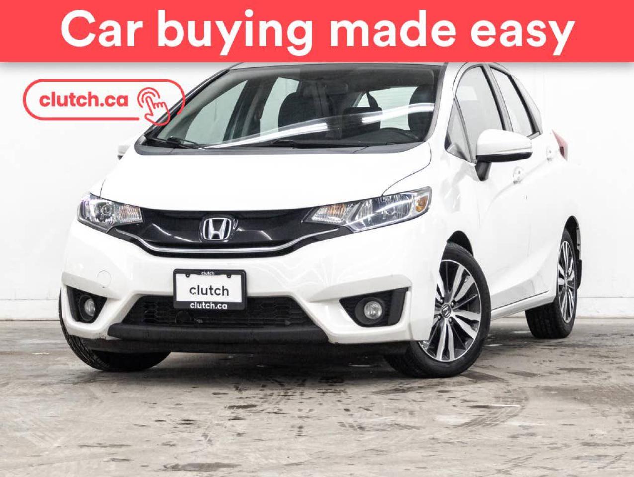 Used 2016 Honda Fit EX w/ Heated Front Seats, Rearview Camera, Cruise Control for sale in Toronto, ON