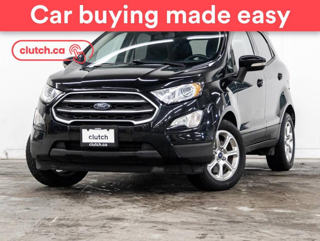 Used 2018 Ford EcoSport SE w/ SYNC 3, Apple CarPlay & Android Auto, Heated Front Seats for sale in Toronto, ON