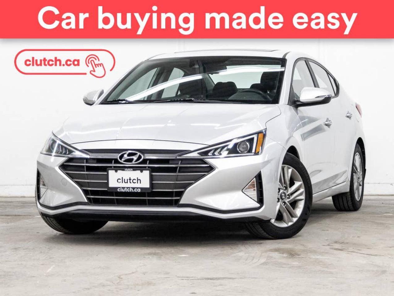 Used 2019 Hyundai Elantra Preferred w/ Sun & Safety Pkg w/ Apple CarPlay & Android Auto, A/C, Rearview Cam for sale in Toronto, ON