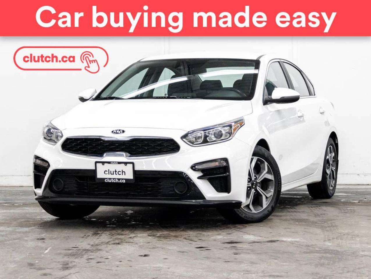 Used 2021 Kia Forte EX w/ Apple CarPlay & Android Auto, A/C, Rearview Cam for sale in Toronto, ON