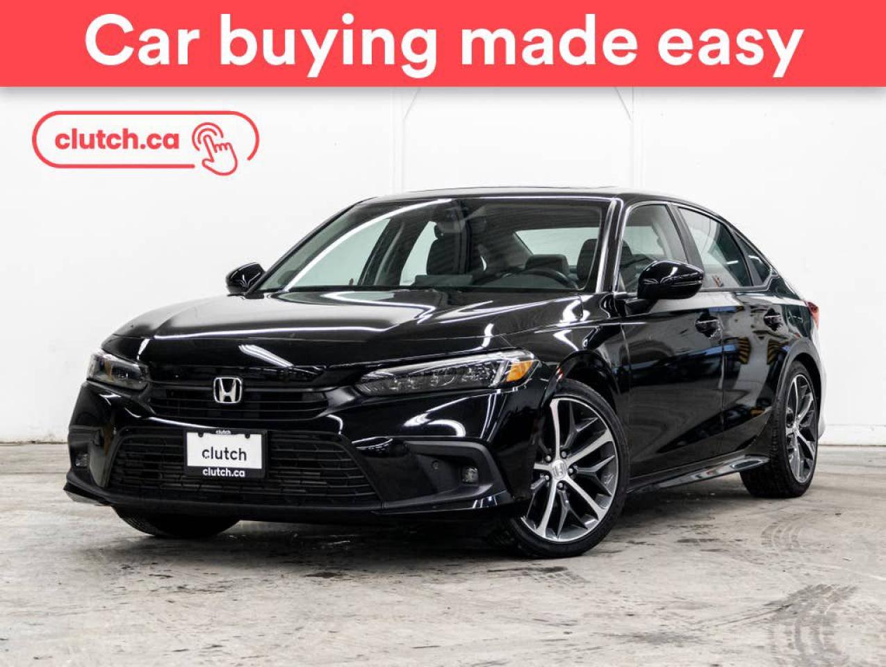 Used 2024 Honda Civic Touring w/ Apple CarPlay & Android Auto, Dual Zone A/C, Power Sunroof for sale in Toronto, ON