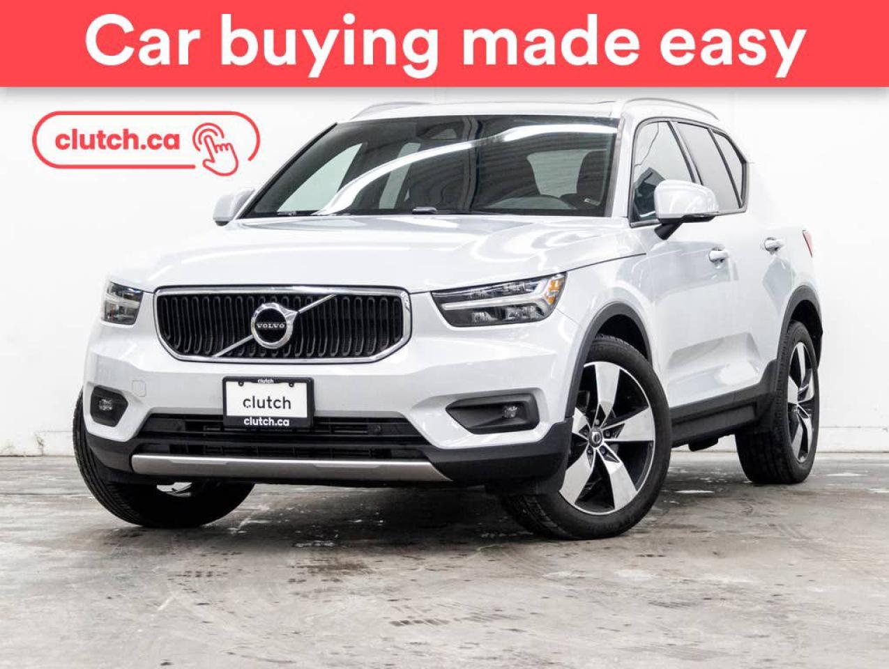 Used 2020 Volvo XC40 T5 Momentum AWD w/ Apple CarPlay & Android Auto, Dual Zone A/C, Panoramic Sunroof for sale in Toronto, ON