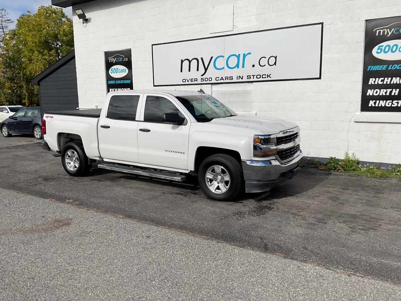 Used 2018 Chevrolet Silverado 1500 LS 5.3L 4WD CREW!!!  BACKUP CAM. ALLOYS. A/C. CRUISE. PWR GROUP. KEYLESS ENTRY. CALL TODAY!!! for sale in North Bay, ON