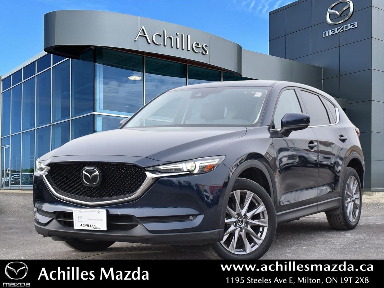 Used 2021 Mazda CX-5 GT w/Turbo GT-TURBO, LEATHER, BOSE, MOONROOF for sale in Milton, ON