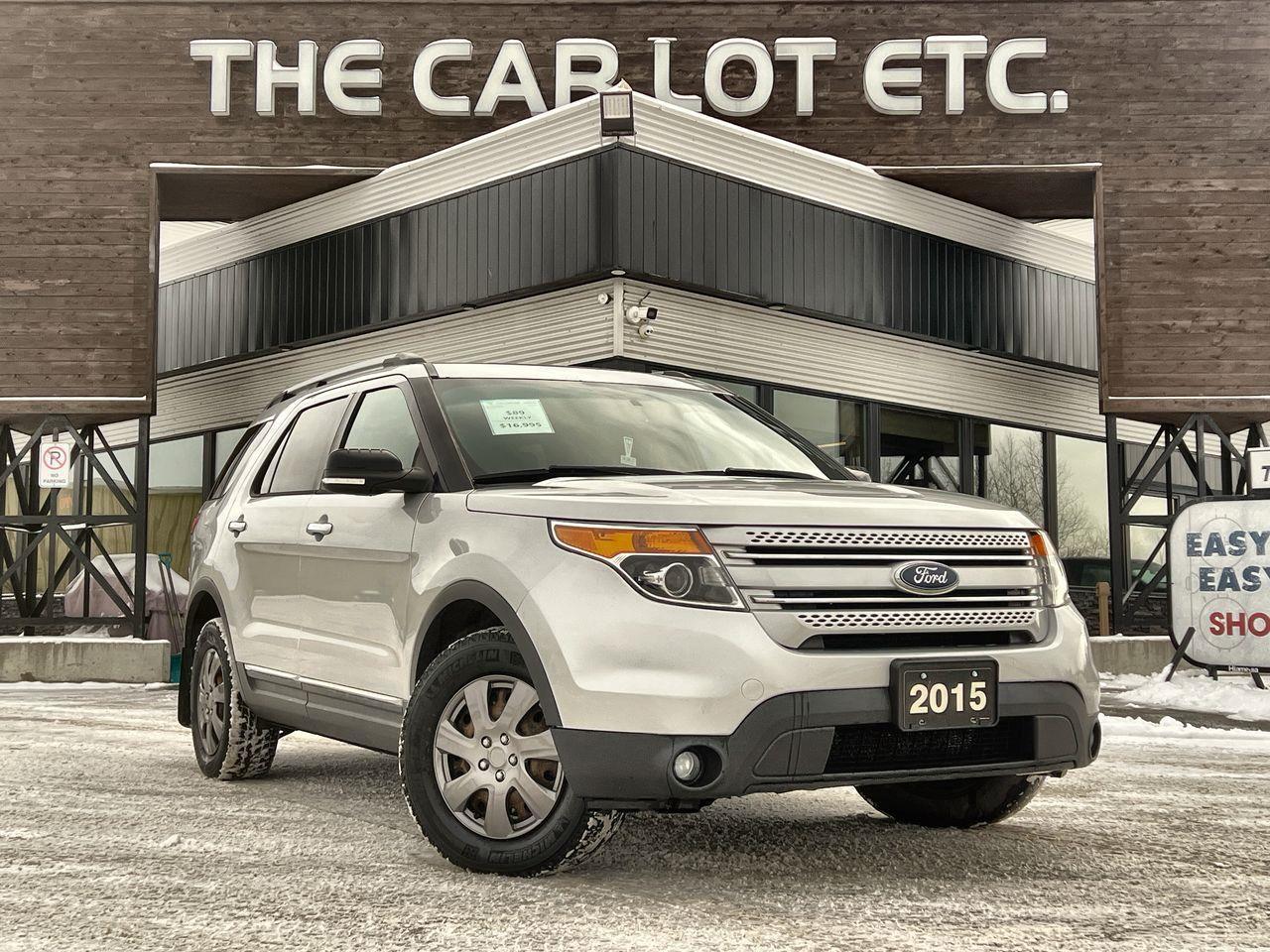 Used 2015 Ford Explorer XLT 3RD ROW 7 PASSENGER, HEATED SEATS, SIRIUS XM, CRUISE CONTROL, BACK UP CAM!! for sale in Sudbury, ON