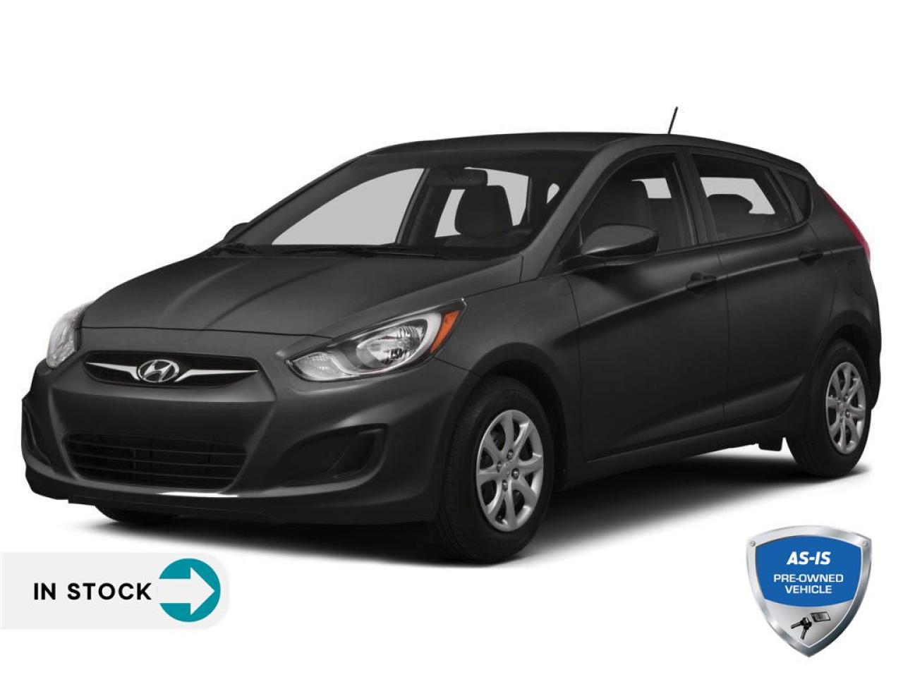 Used 2014 Hyundai Accent GL AS TRADED | YOU CERTIFY YOU SAVE! for sale in Sault Ste. Marie, ON