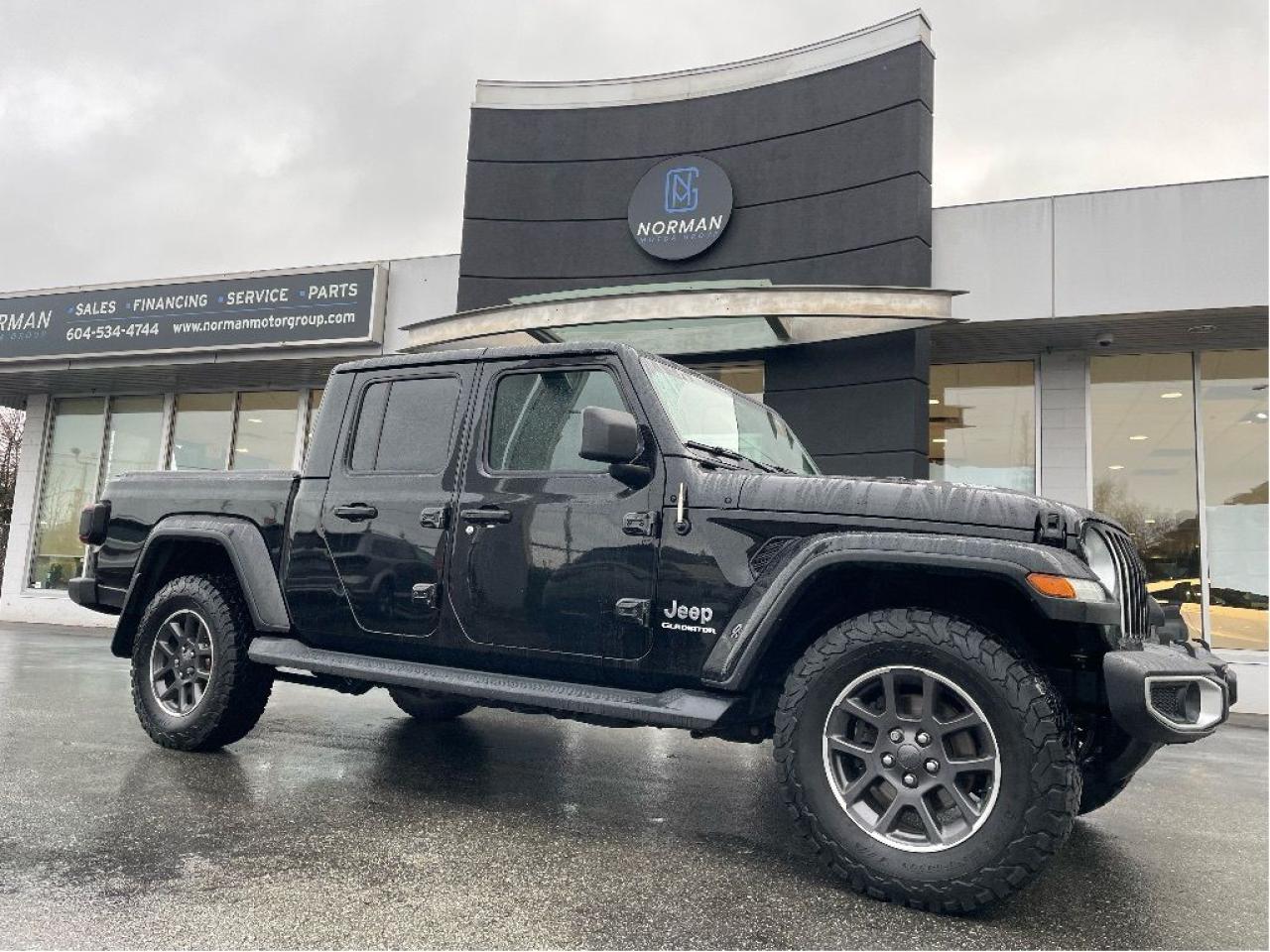 Used 2020 Jeep Gladiator Overland 3.6L 4WD HEATED LEATHER NAVI CAMERA for sale in Langley, BC