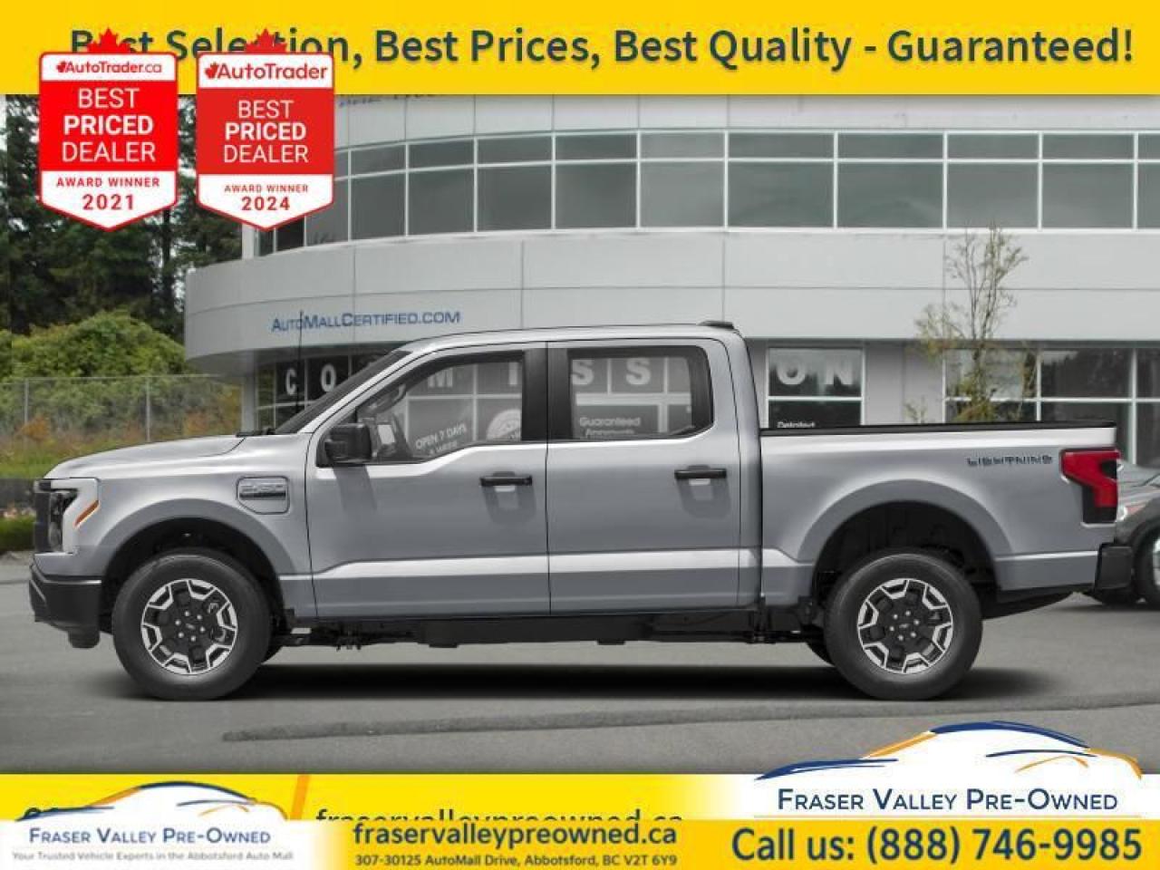 Used 2023 Ford F-150 Lightning Lariat  -  Cooled Seats - $267.02 /Wk for sale in Abbotsford, BC