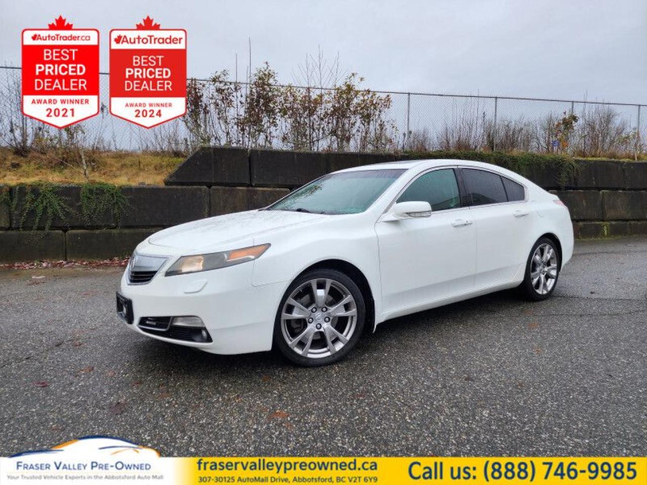 Used 2012 Acura TL w/Elite Pkg for sale in Abbotsford, BC