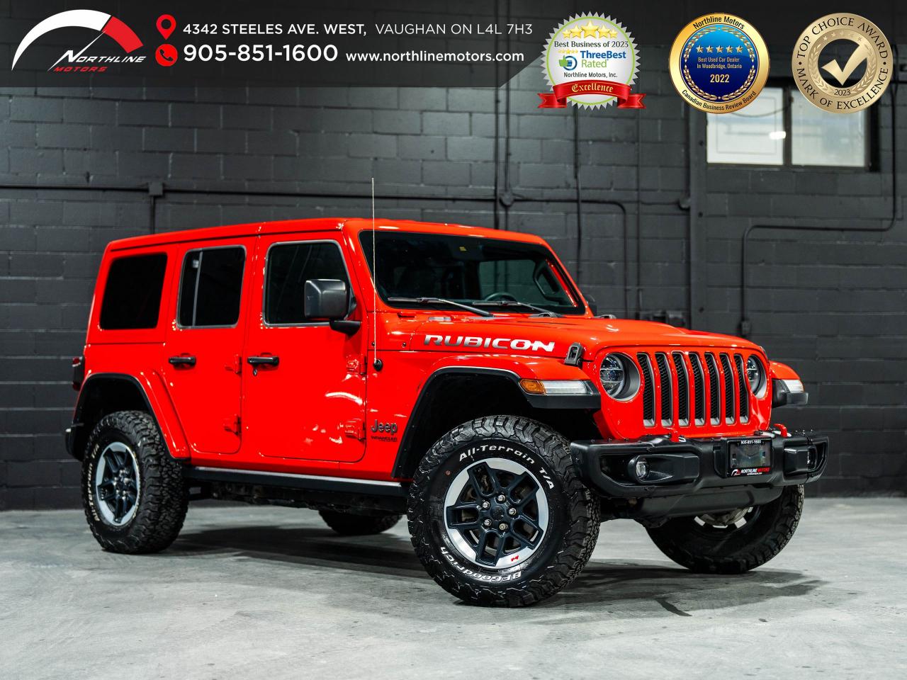 Used 2019 Jeep Wrangler Unlimited Rubicon 4x4/NAV/CAM/ADAPTIVE CRUISE CONTROL for sale in Vaughan, ON