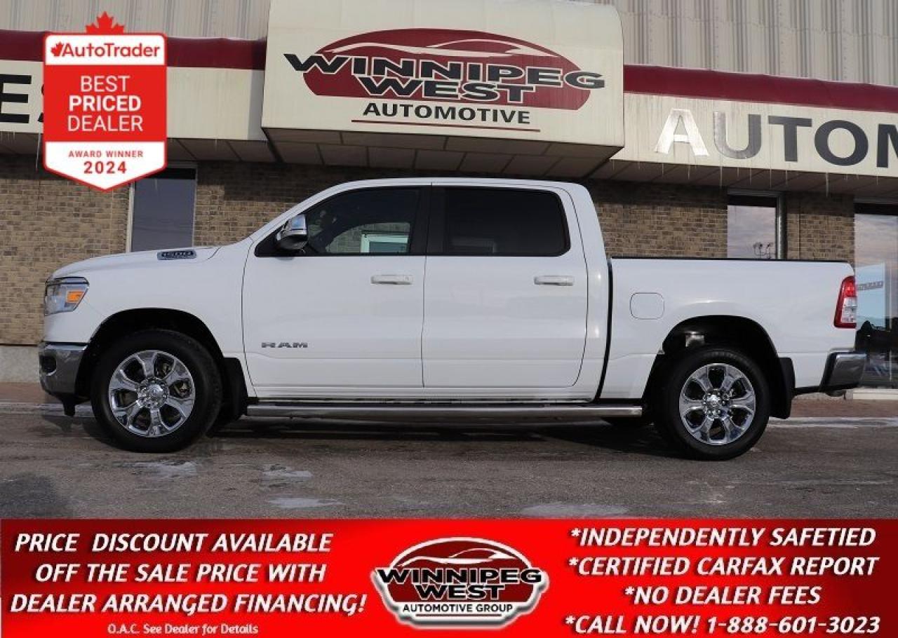 Used 2022 RAM 1500 BIG HORN LVL II, 5.7L HEMI 4X4, LOADED & AS NEW!! for sale in Headingley, MB