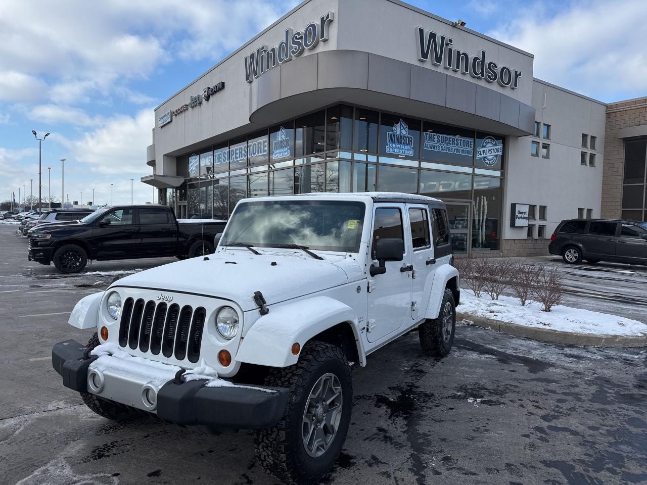 Used 2012 Jeep Wrangler Unlimited SAHARA | AS IS for sale in Windsor, ON