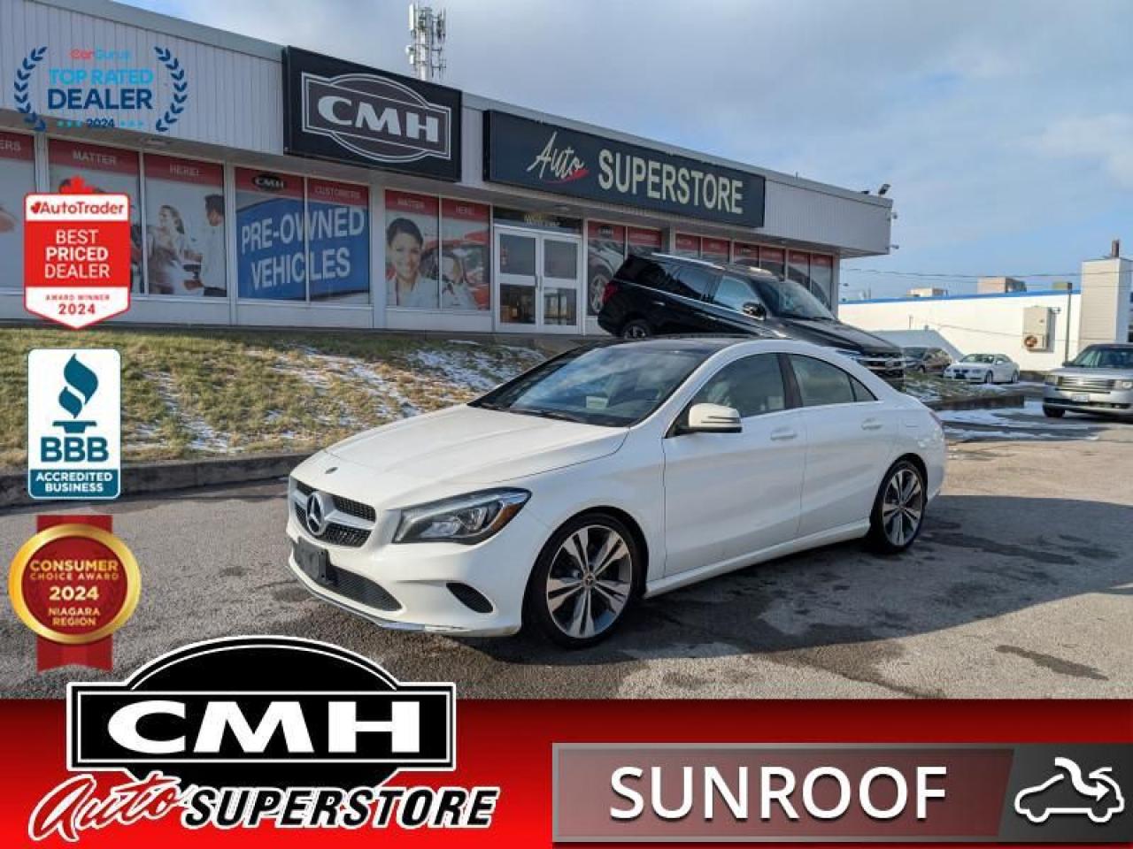 Used 2018 Mercedes-Benz CLA-Class 250 4MATIC  **PANO ROOF** for sale in St. Catharines, ON