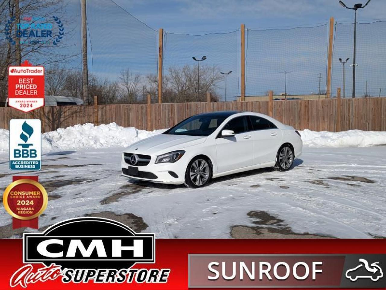 Used 2018 Mercedes-Benz CLA-Class 250 4MATIC Coupe  **PANO ROOF** for sale in St. Catharines, ON