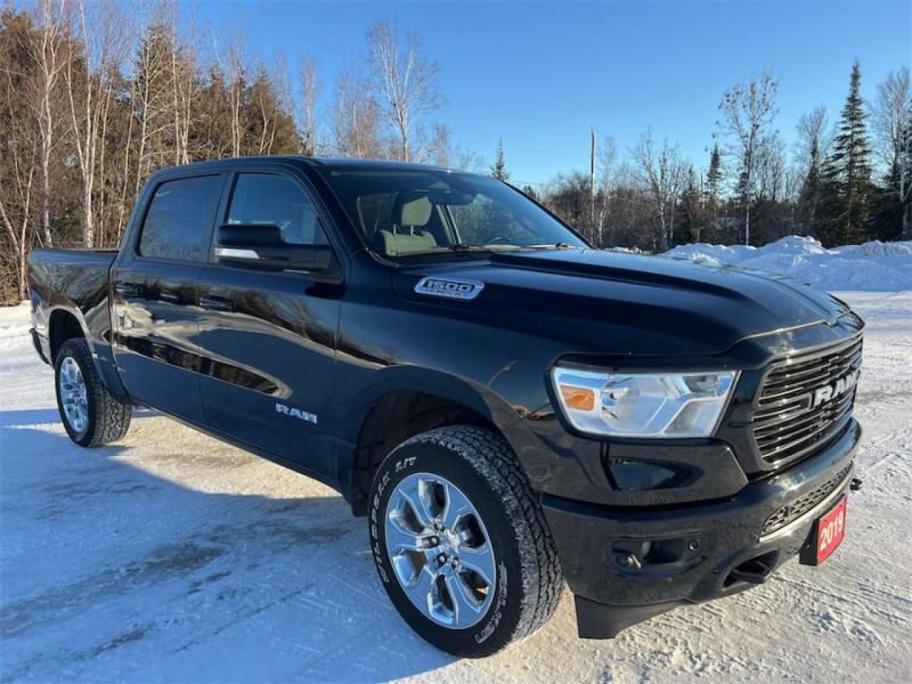 Used 2019 RAM 1500 Big Horn  Heated Steering Wheel - Low Mileage for sale in Timmins, ON