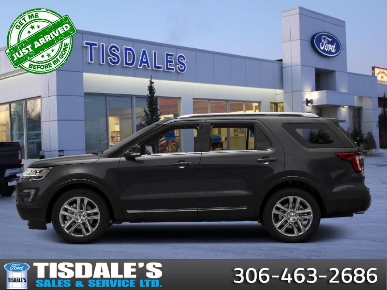 Used 2017 Ford Explorer XLT  - Heated Seats -  Bluetooth for sale in Kindersley, SK