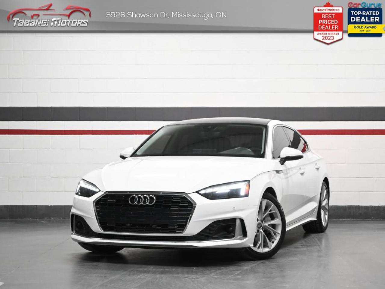 Used 2020 Audi A5 Sportback Sunroof Heated Seats Push Button Start for sale in Mississauga, ON