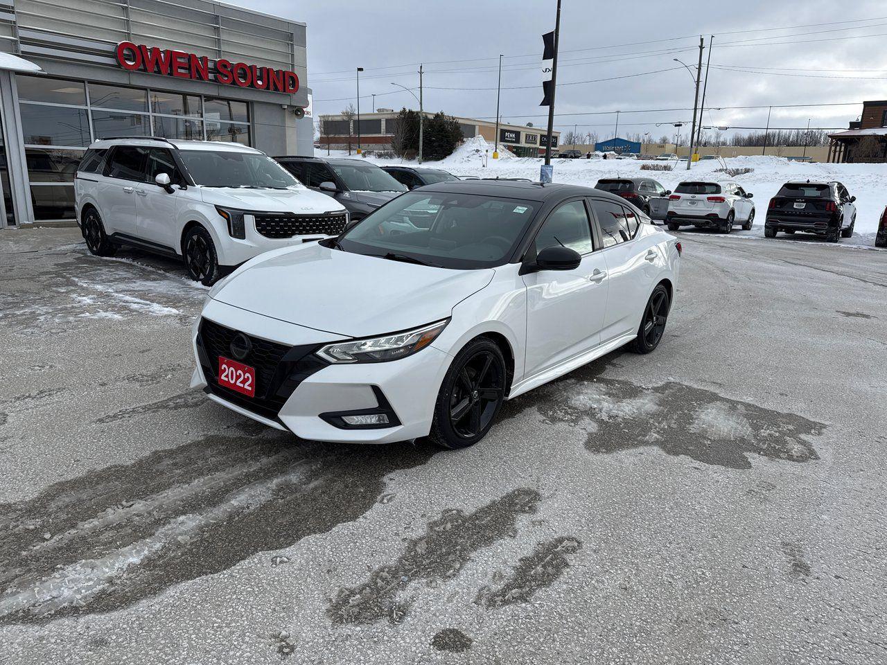 Used 2022 Nissan Sentra SR Midnight Edition for sale in Owen Sound, ON