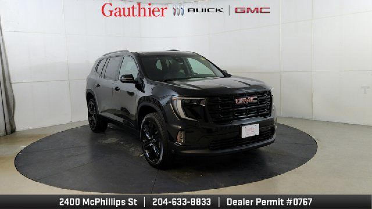 New 2025 GMC Acadia ELEVATION for sale in Winnipeg, MB