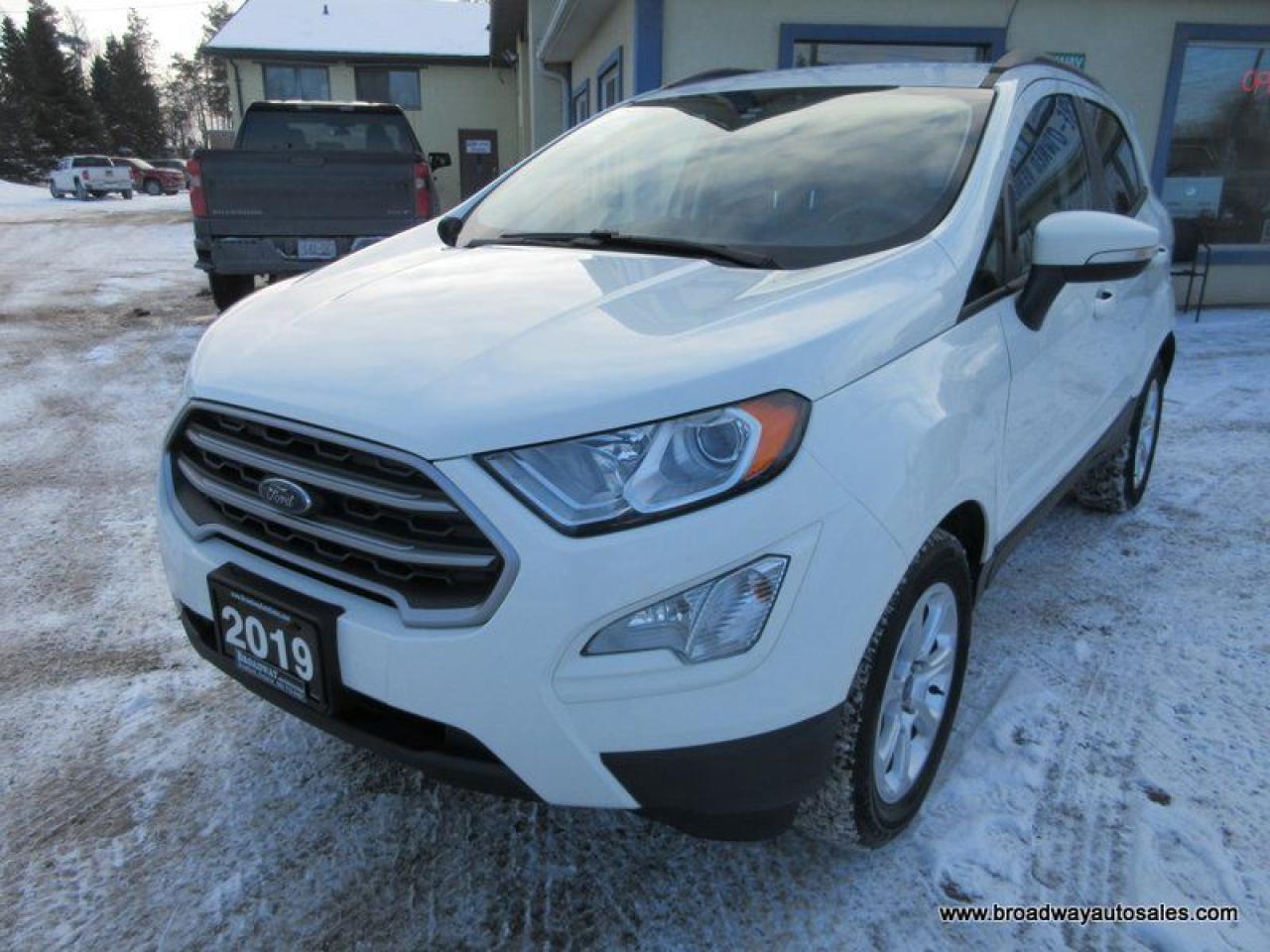 Used 2019 Ford EcoSport FUEL EFFICIENT SE-MODEL 5 PASSENGER 1.0L - ECO-BOOST.. NAVIGATION.. POWER SUNROOF.. HEATED SEATS.. BACK-UP CAMERA.. BLUETOOTH SYSTEM.. for sale in Bradford, ON